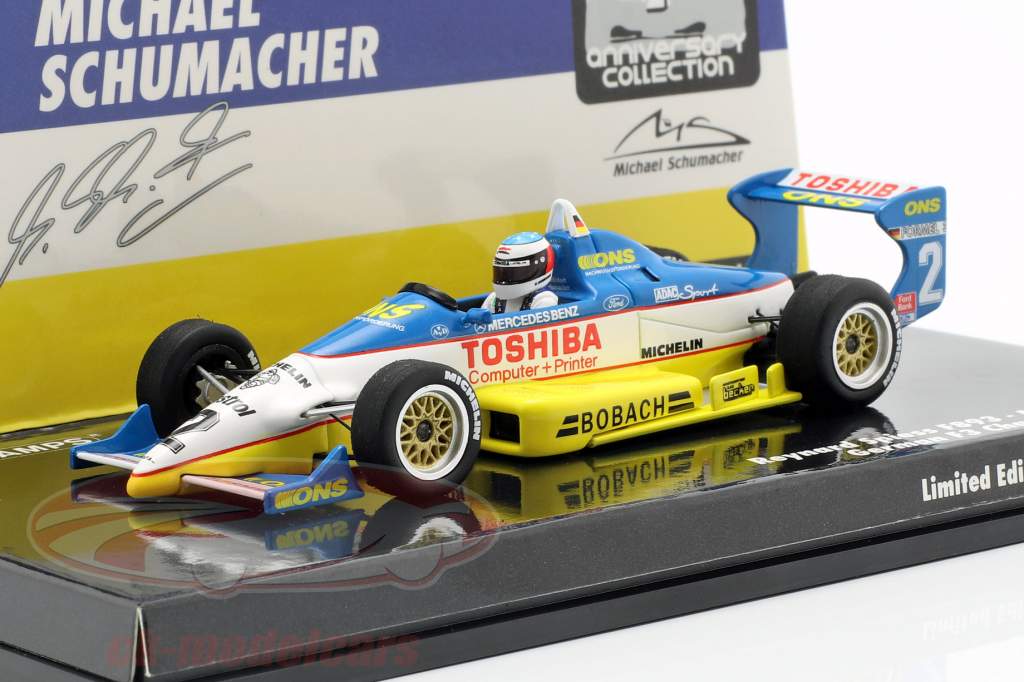 Michael Schumacher Reynard F893 #2 alemán F3 campeonato 1989 1:43 Minichamps
