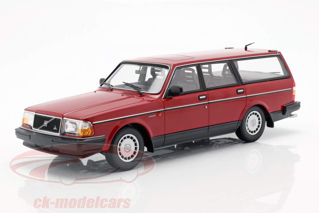 Volvo 240 GL Break ano de construção 1986 vermelho 1:18 Minichamps