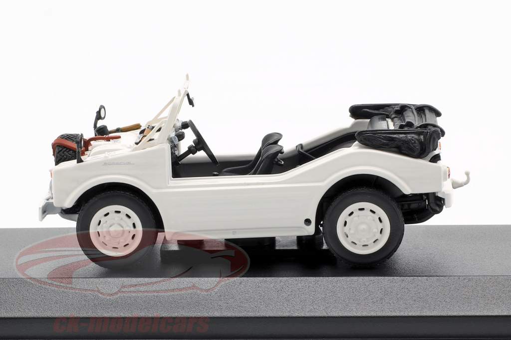 Porsche 597 caccia auto anno di costruzione 1954 bianco 1:43 Minichamps
