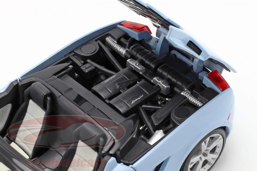 ランボルギーニ ガヤルド スパイダー ライトブルー 1:18 完成モデル