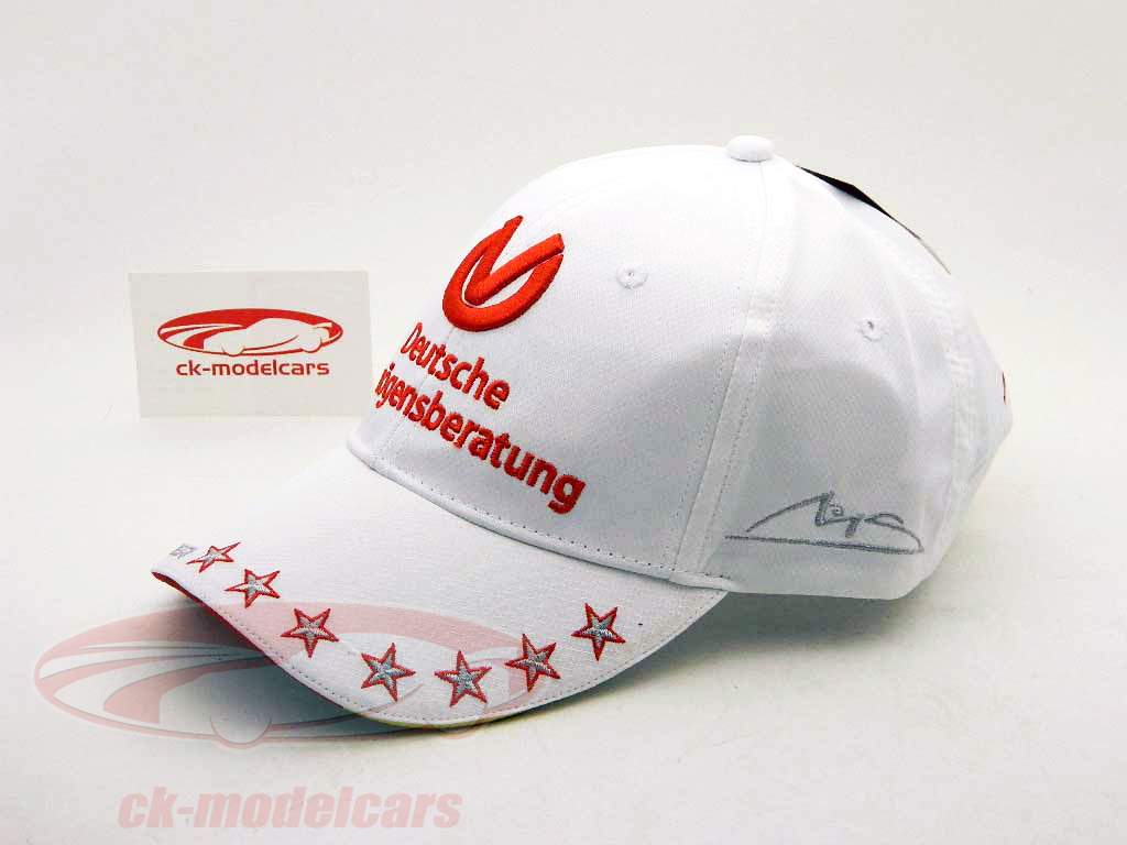 Mercedes GP Michael Schumacher Cap / Cap Formula 1 2012 branco / branco