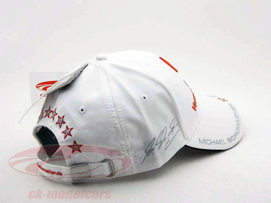 Mercedes GP Michael Schumacher Cap / Cap Formula 1 2012 branco / branco