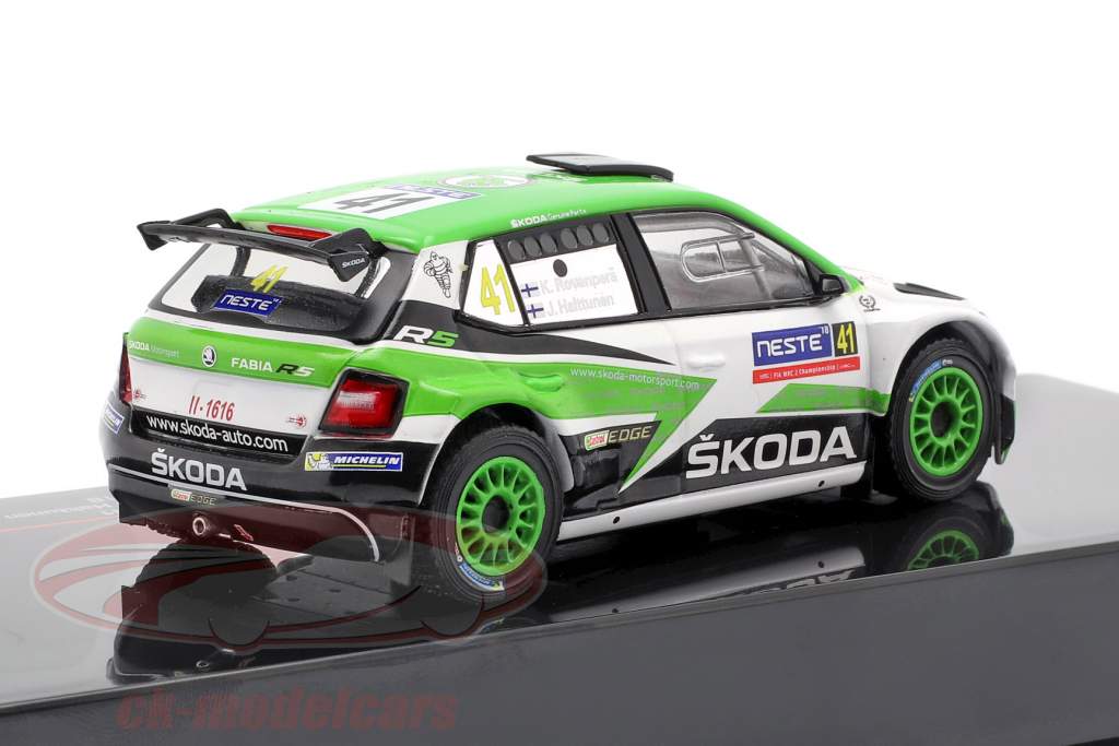 Skoda Fabia R5 #41 Rallye Finland 2018 Rovanperä, Halttunen 1:43 Ixo