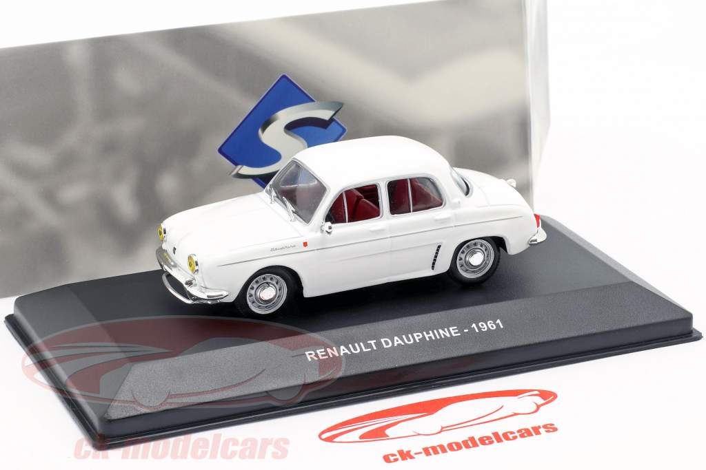 Renault Dauphine année de construction 1961 blanc 1:43 Solido