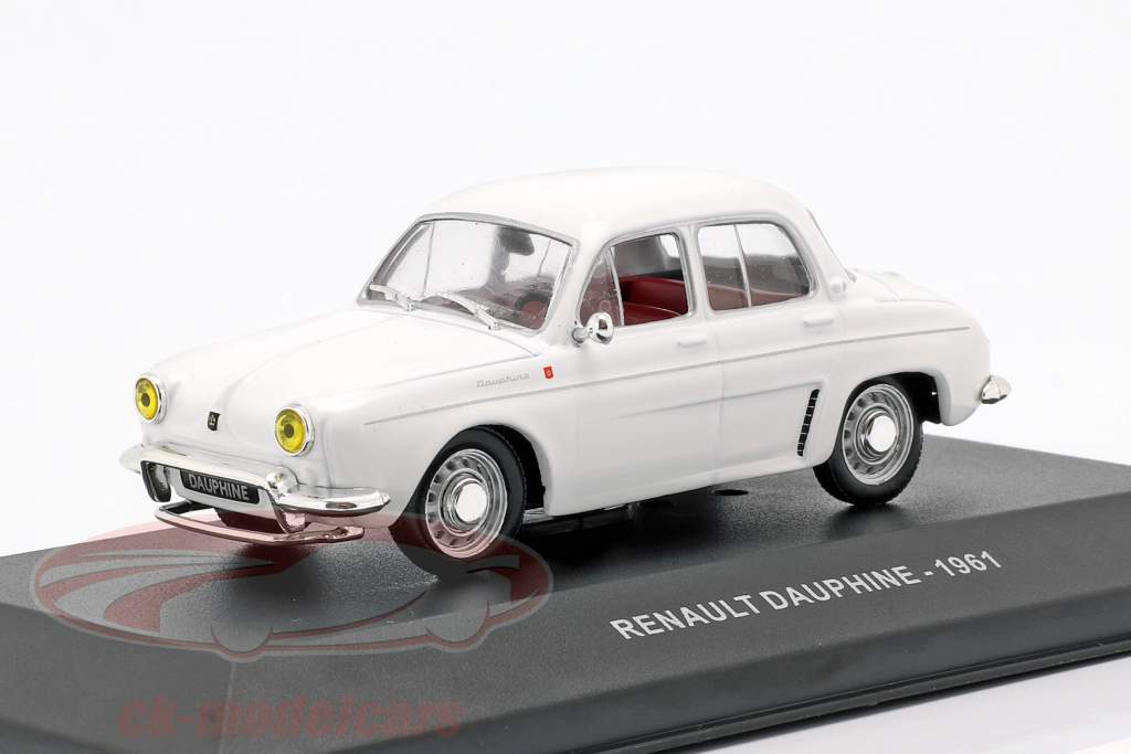 Renault Dauphine année de construction 1961 blanc 1:43 Solido