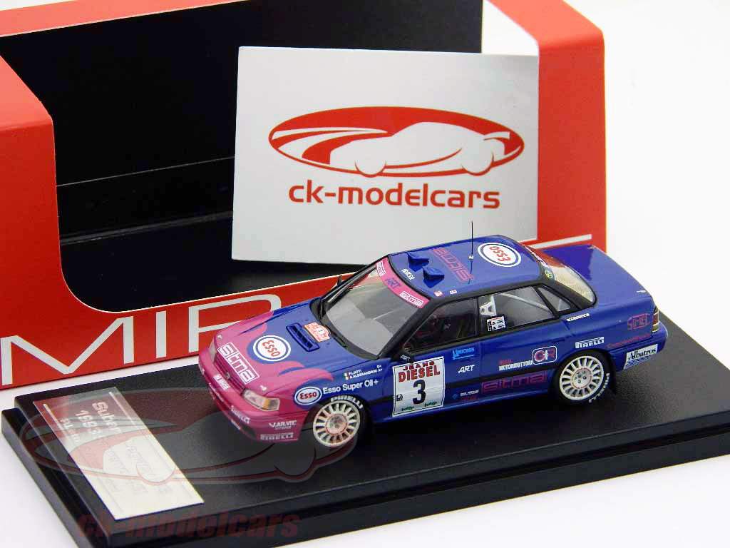 hpiスバル レガシィ RS WRC 1993年スウェーデン・ラリー №2 HPI 1:43 スバルレガシィRS#3 P.Liatti / A.Alessandriniラリー