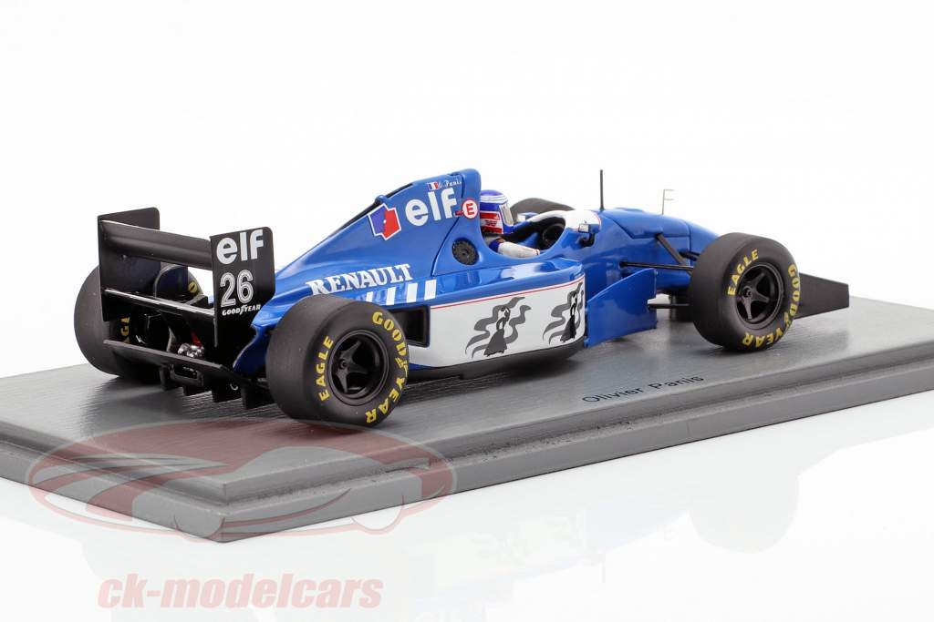 Olivier Panis Ligier JS39B #26 2e Duits GP formule 1 1994 1:43 Spark