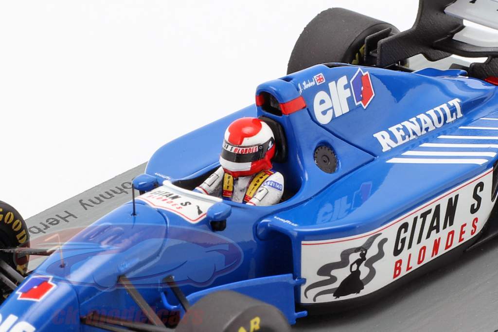Johnny Herbert Ligier JS39B #25 europeu GP fórmula 1 1994 1:43 Spark