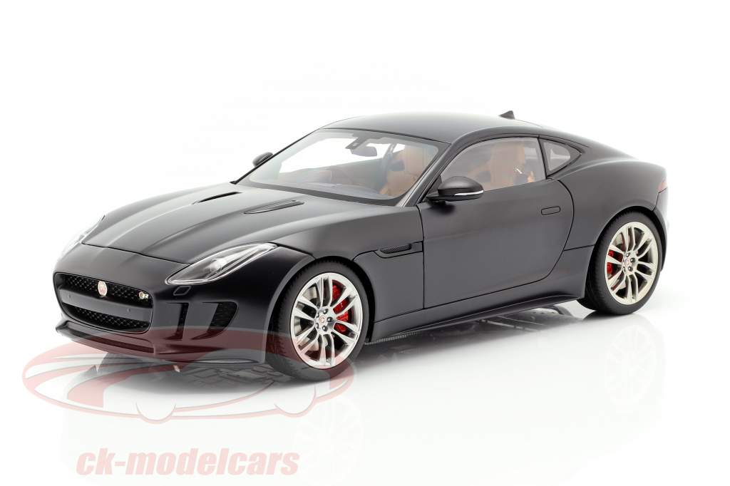 Jaguar F-Type R Coupe 年 2015 マット 黒 1:18 AUTOart