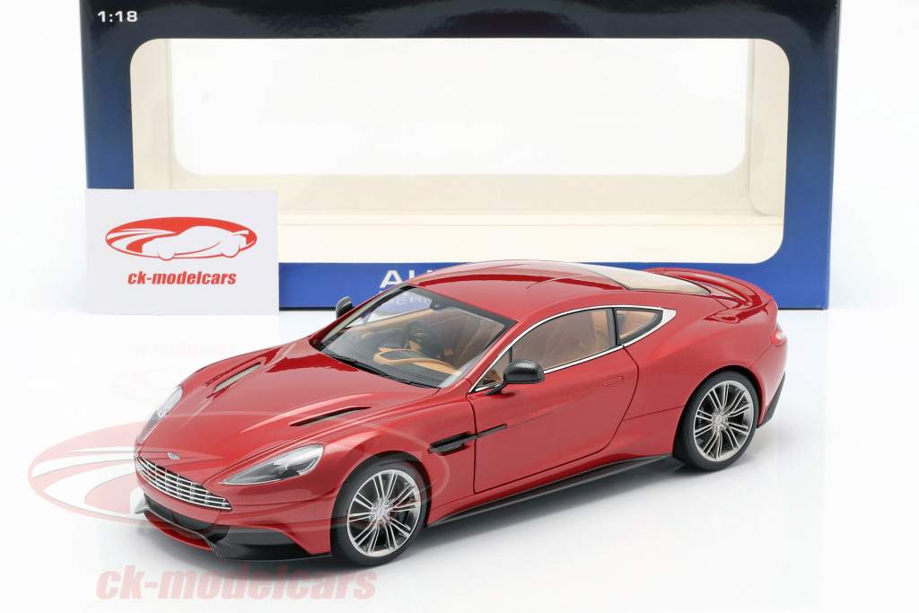Aston Martin Vanquish Year 2015 volcano red 1:18 AUTOart