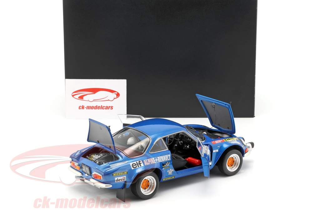 Alpine A110 ターボセヴェンヌラリー　1/18ミニカー Minichamps 1:18 Alpine A110 #18 Winner Rallye Monte Carlo