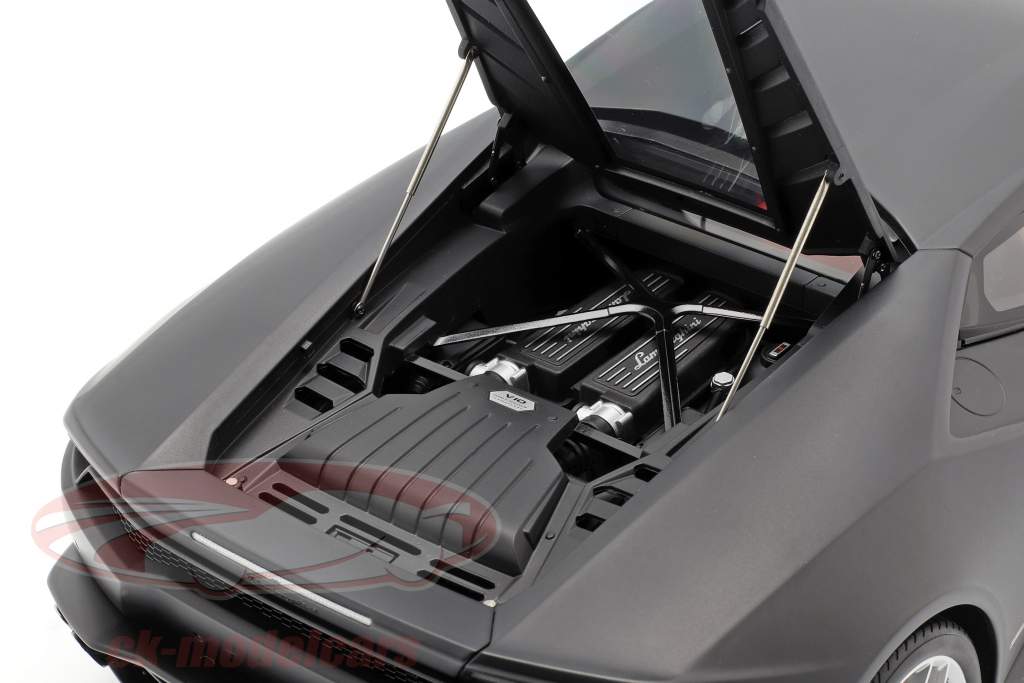 Lamborghini Huracan LP610-4 Jaar 2014 mat zwart 1:12 AUTOart