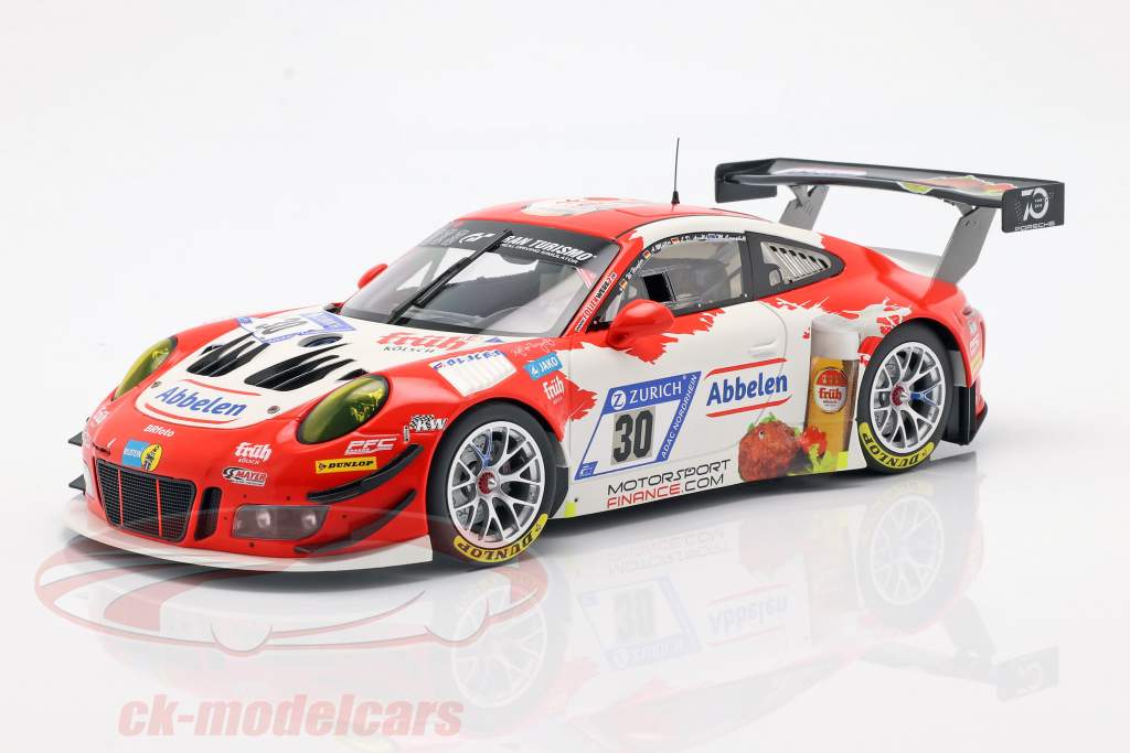 Porsche 911 (991) GT3 R #30 24h Nürburgring 2018 Frikadelli Racing 1:18 Minichamps
