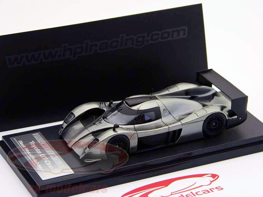 丰田GT-One的平原体版灰色/灰色金属HPI 1:43