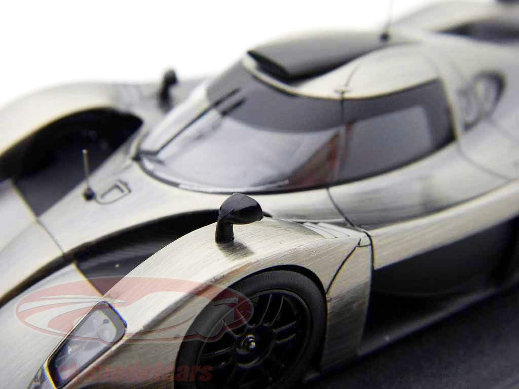 丰田GT-One的平原体版灰色/灰色金属HPI 1:43