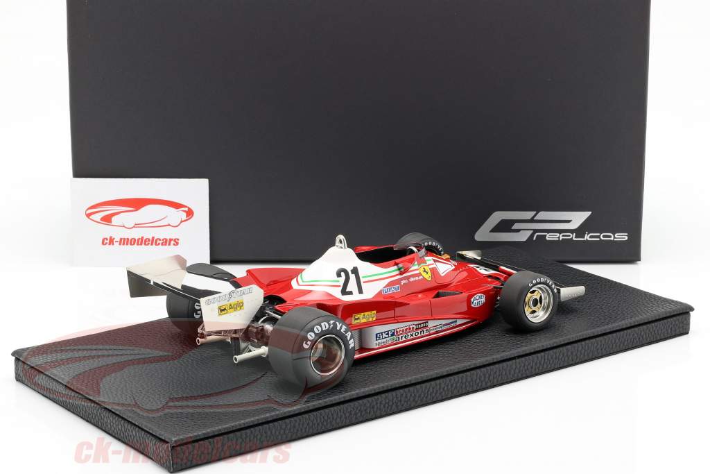 Gilles Villeneuve Ferrari 312 T2 #21 formula 1 1977 1:18 GP Replicas