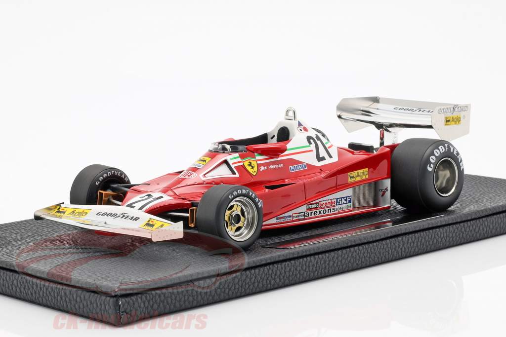 Gilles Villeneuve Ferrari 312 T2 #21 formula 1 1977 1:18 GP Replicas