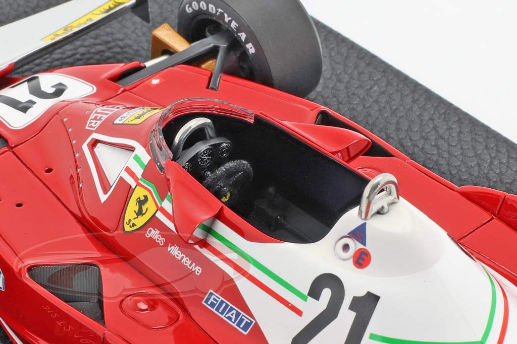 Gilles Villeneuve Ferrari 312 T2 #21 formula 1 1977 1:18 GP Replicas