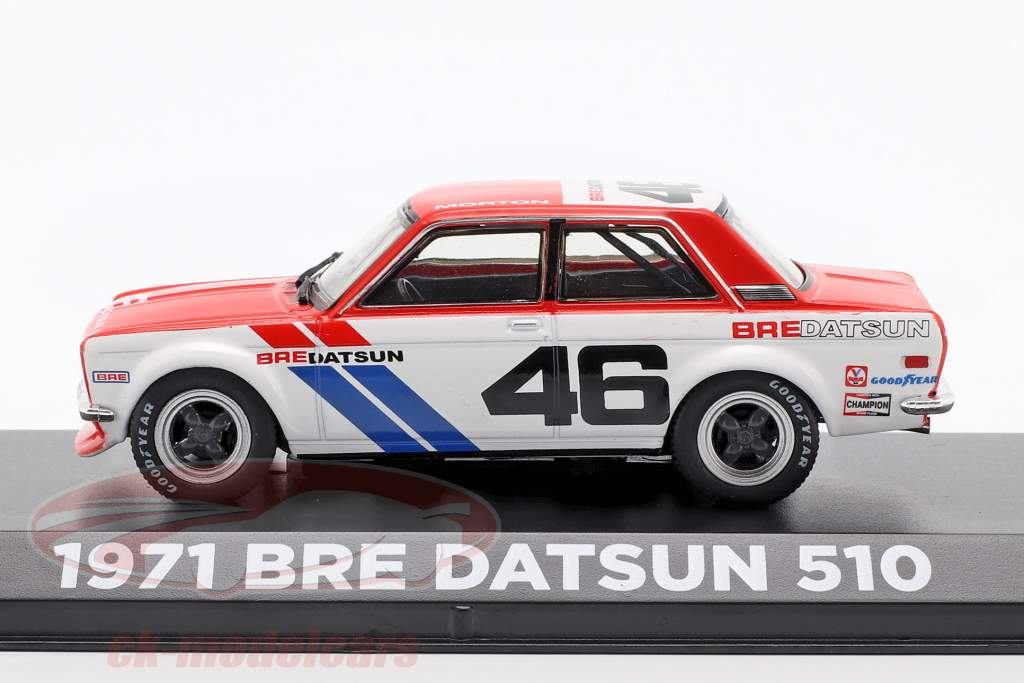 Bre Datsun 510 #46 Brock Racing Enterprises Tokyo Torque 1:43 Greenlight