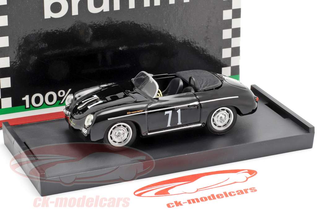 Porsche 356 Speedster #71 Riverside 1959 Steve McQueen 1:43 Brumm