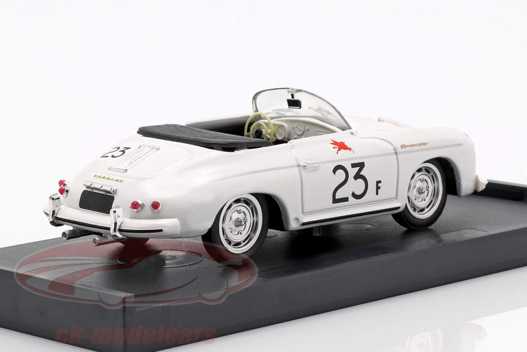 Porsche 356 Speedster #23F palma muelles carretera raza 1955 James Dean 1:43 Brumm
