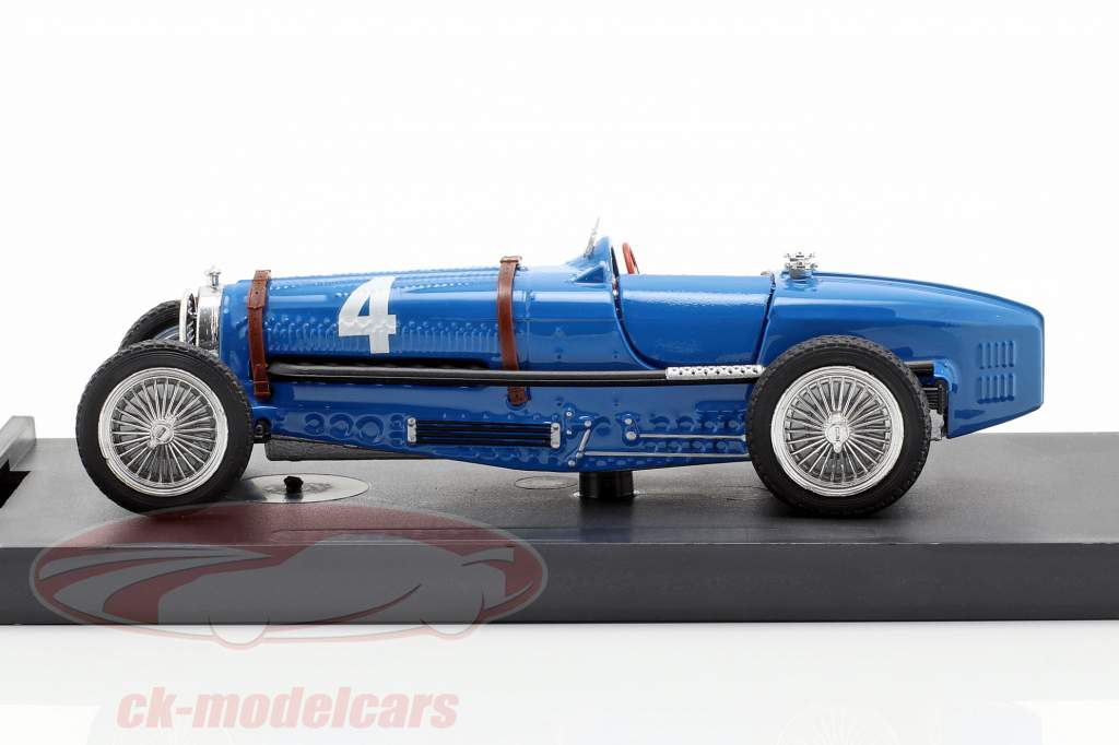 Rene Dreyfus Bugatti Type 59 #4 Winner Belgien GP Formel 1 1934 1:43 Brumm