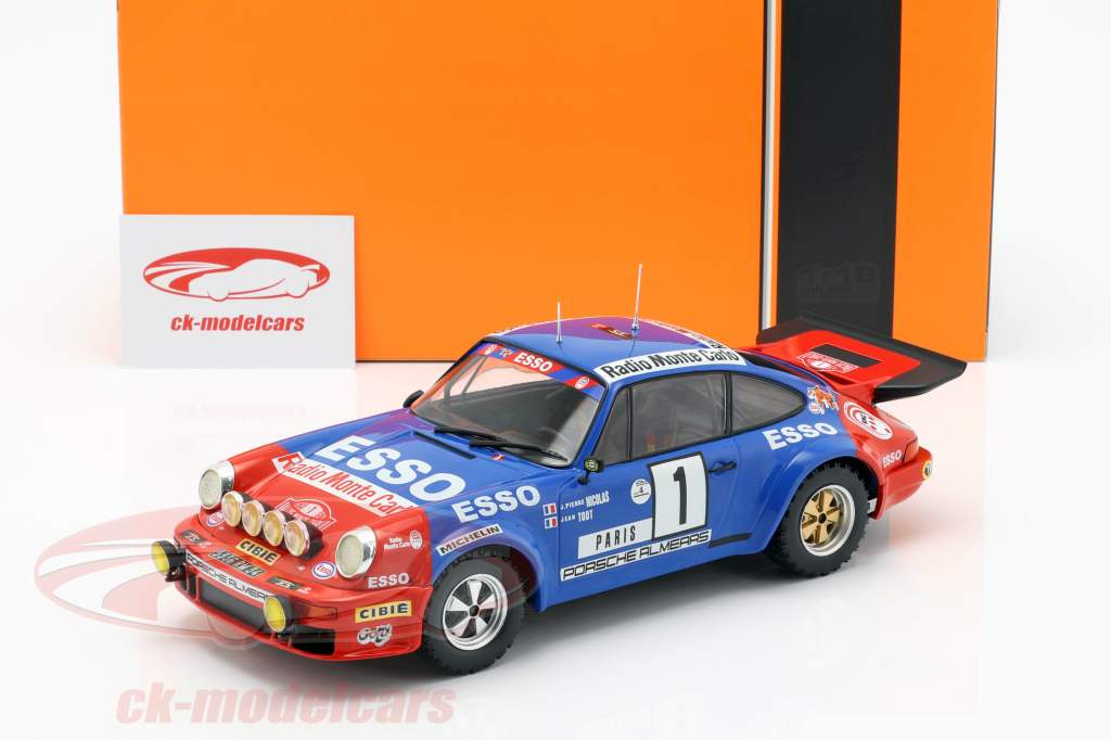 Porsche 911 Carrera RS Gr.4 #1 Rallye Monte Carlo 1979 Nicolas, Todt 1:18 Ixo