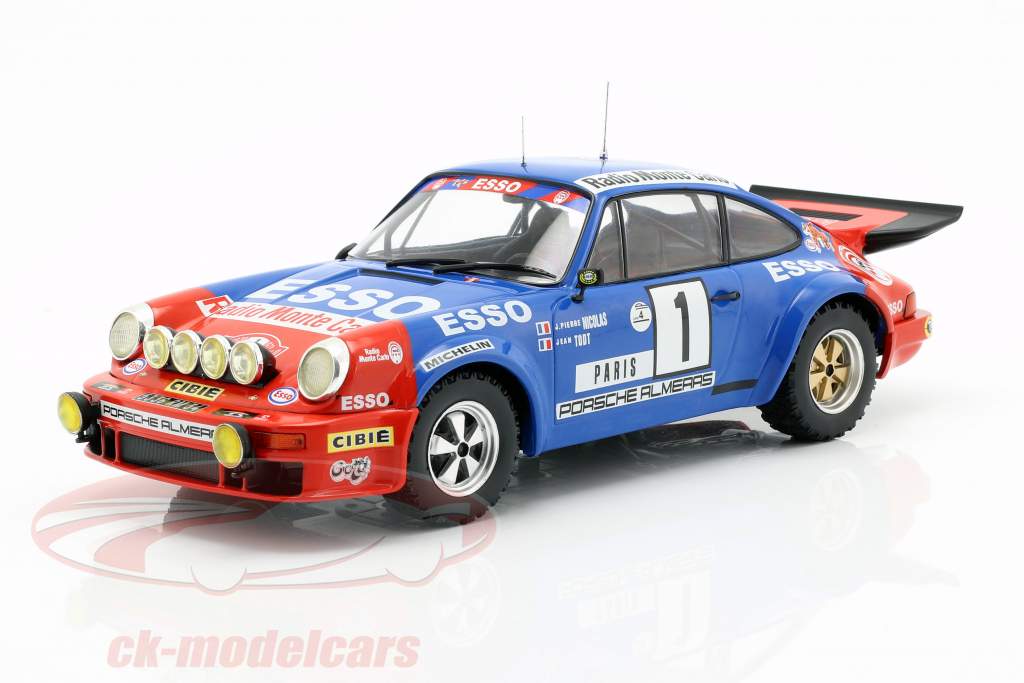 Porsche 911 Carrera RS Gr.4 #1 Rallye Monte Carlo 1979 Nicolas, Todt 1:18 Ixo