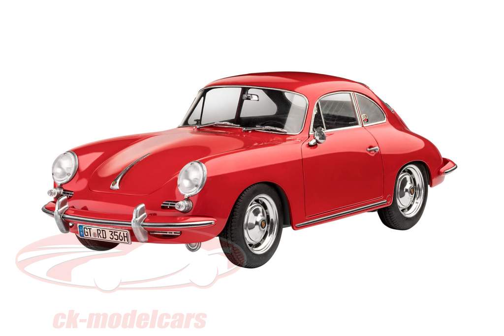 Porsche 356 B Coupe uitrusting rood 1:16 Revell