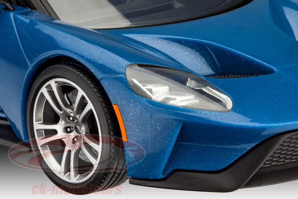 Ford GT 築 2017 キット ブルー 1:24 Revell