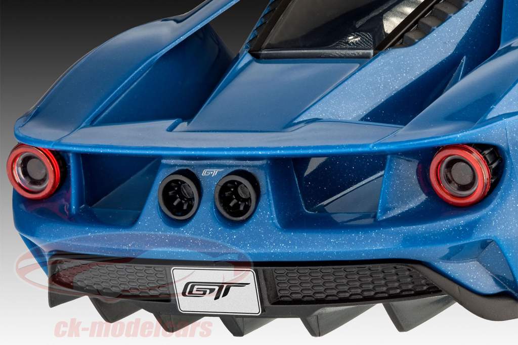Ford GT 築 2017 キット ブルー 1:24 Revell