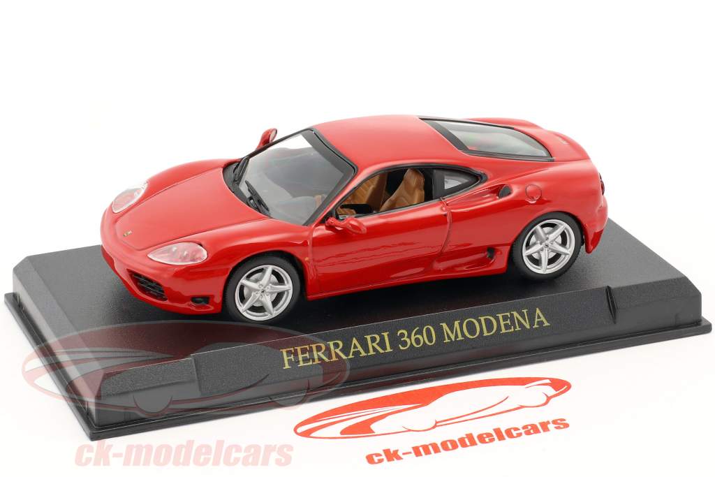 Ferrari 360 Modena année 1999-2005 rouge 1:43 Altaya