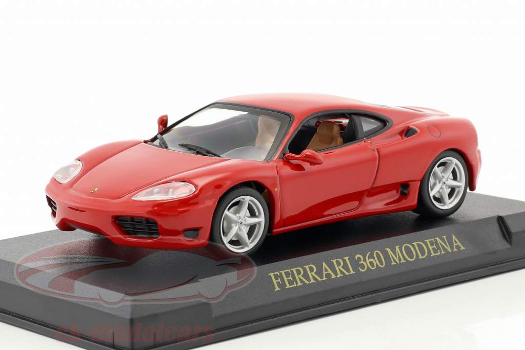Ferrari 360 Modena année 1999-2005 rouge 1:43 Altaya