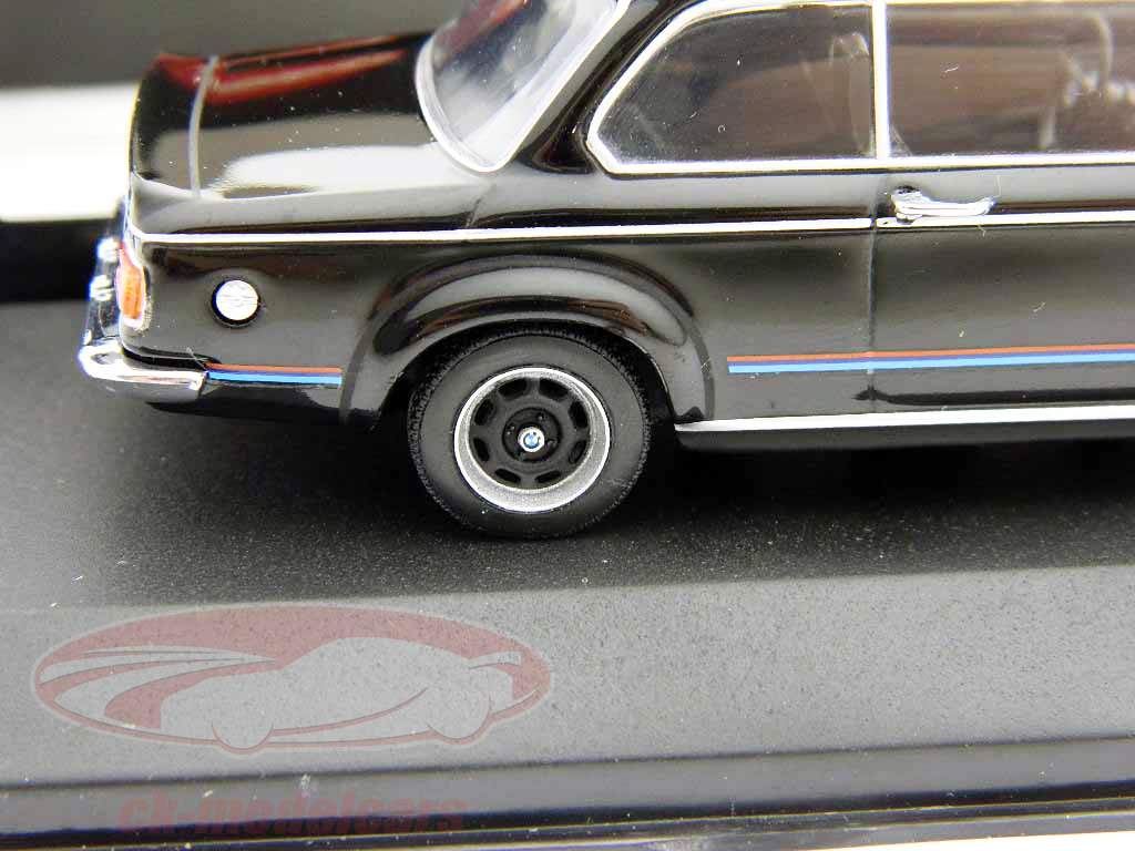 Minichamps 1:43 BMW 2002 turbo 1974 black Kyosho 433022205