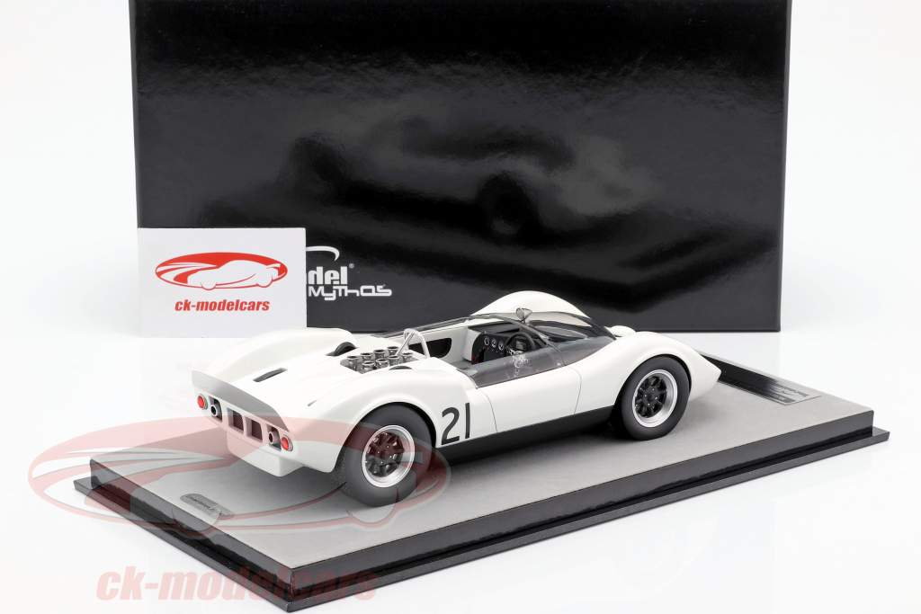 McLaren Elva Mark 1 #21 Guards Trophy Brand Hatch 1965 Graham Hill 1:18 Tecnomodel