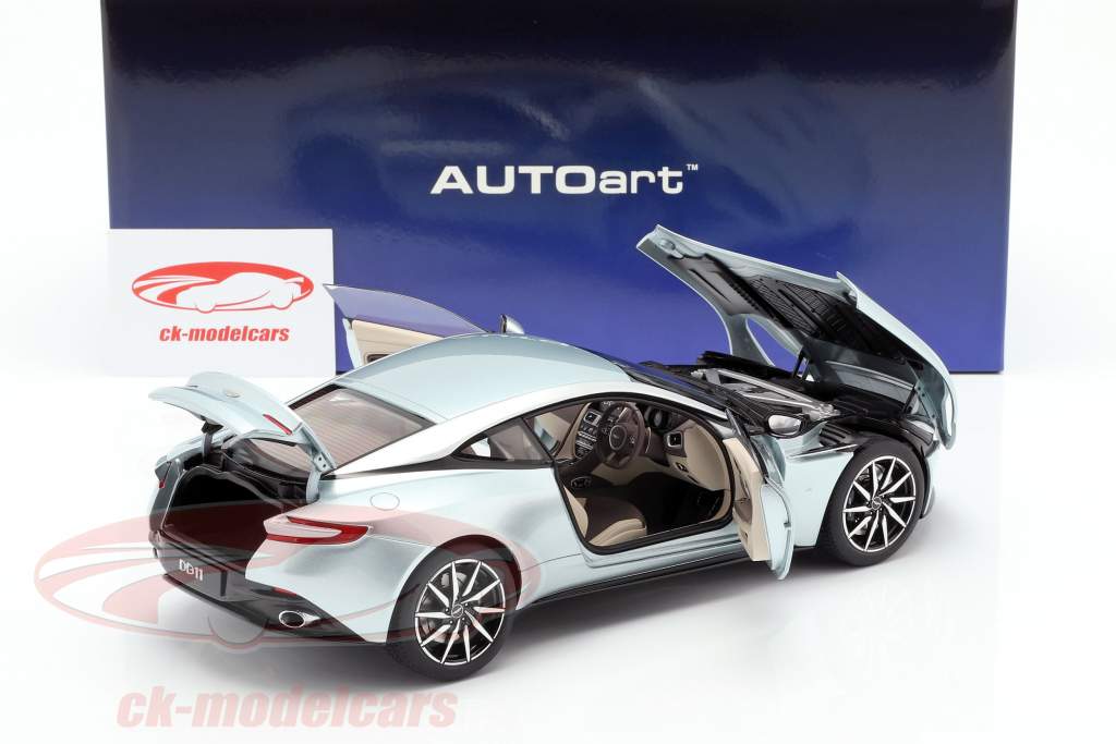Aston Martin DB11 année de construction 2017 Skyfall argent 1:18 AUTOart