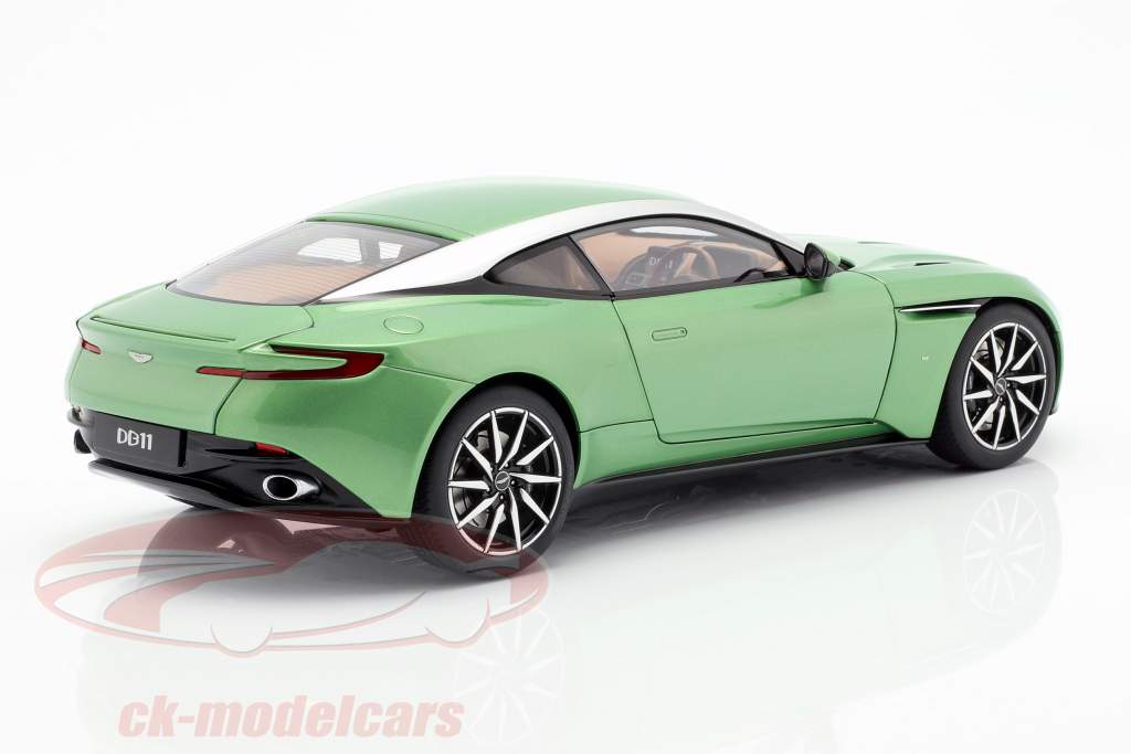 Aston Martin DB11 year 2017 appletree green 1:18 AUTOart