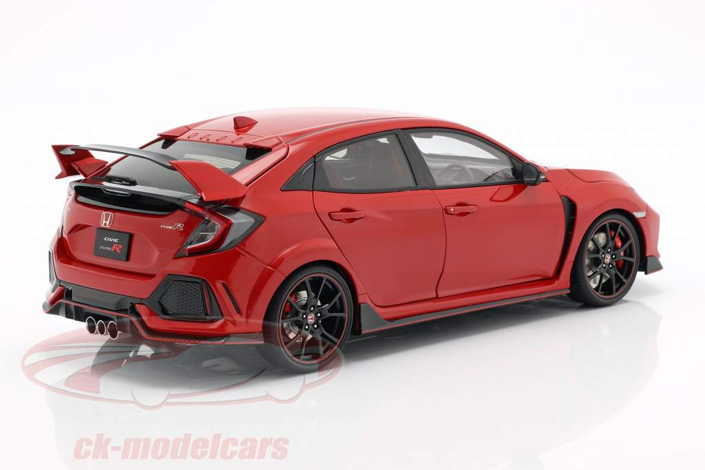 Honda Civic Type R (FK8) year 2017 red 1:18 AUTOart
