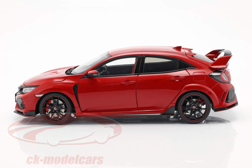 Honda Civic Type R (FK8) year 2017 red 1:18 AUTOart