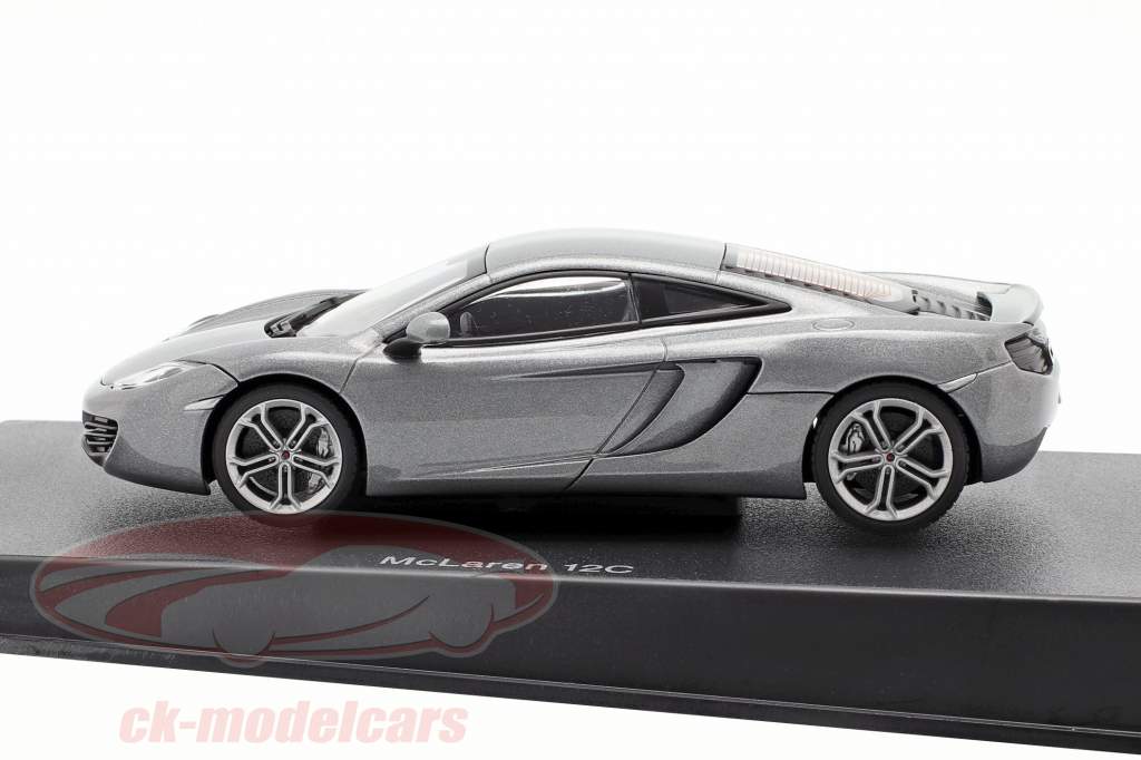McLaren MP4-12C Jaar 2011 zilver metalen 1:43 AUTOart