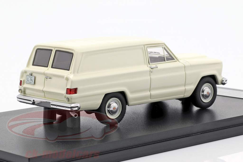 Kaiser Jeep Panel Delivery ano 1962 branco 1:43 GLM