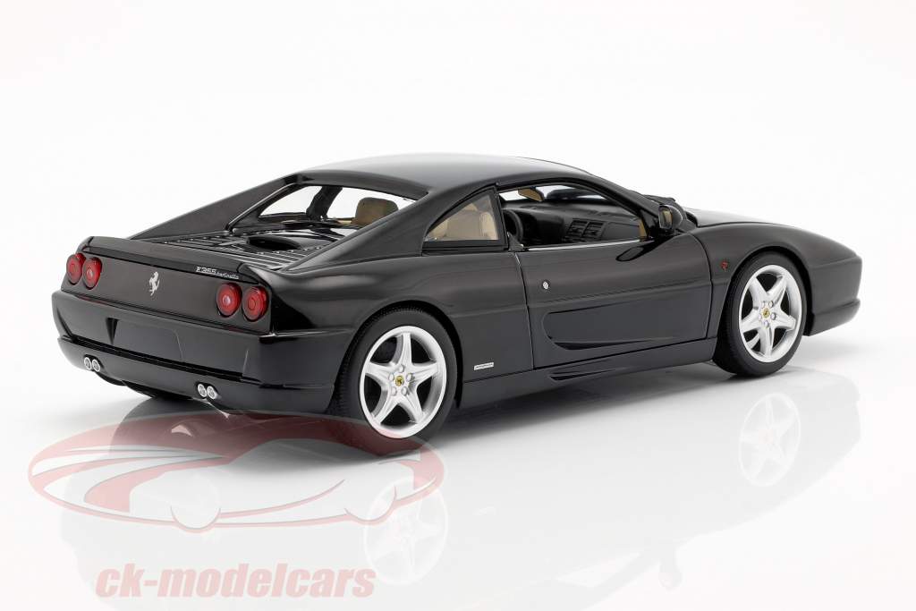 Ferrari F355 Berlinetta Byggeår 1994 sort 1:18 HotWheels