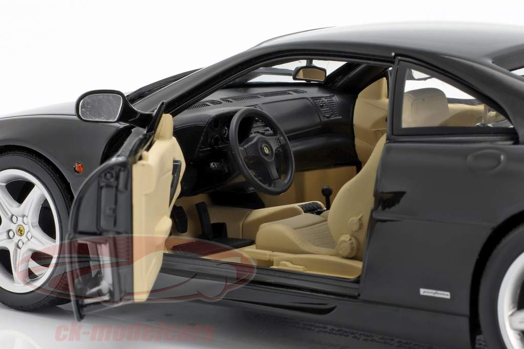 Ferrari F355 Berlinetta Byggeår 1994 sort 1:18 HotWheels