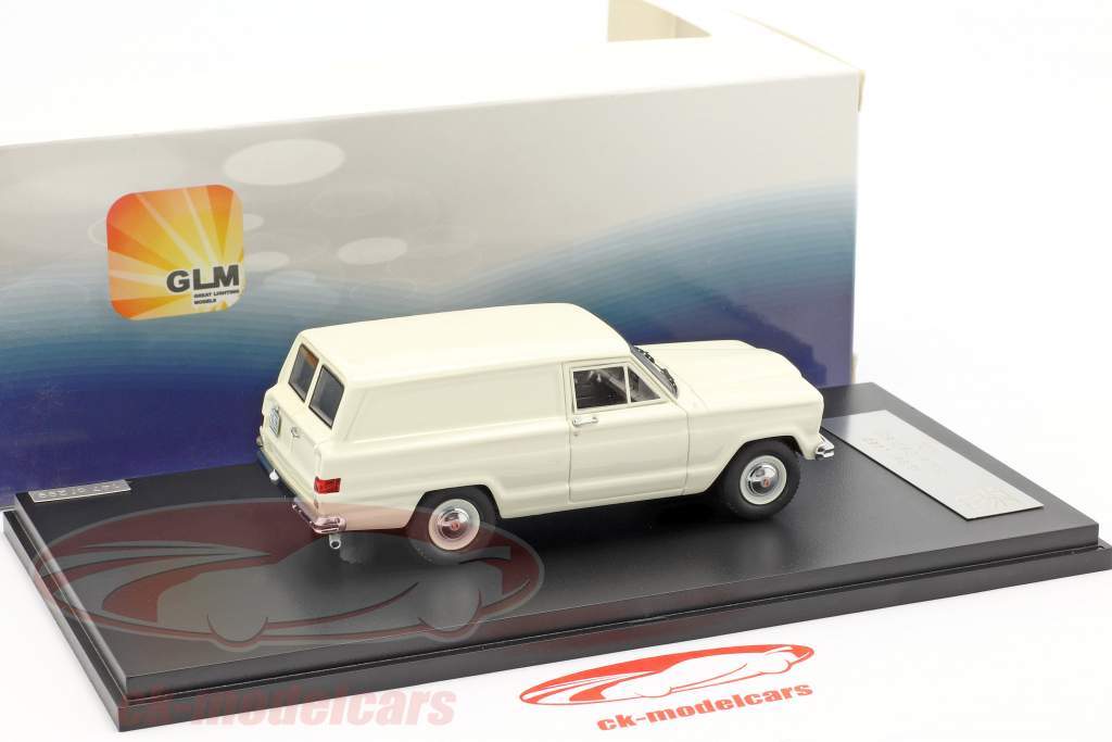 Kaiser Jeep Panel Delivery ano 1962 branco 1:43 GLM