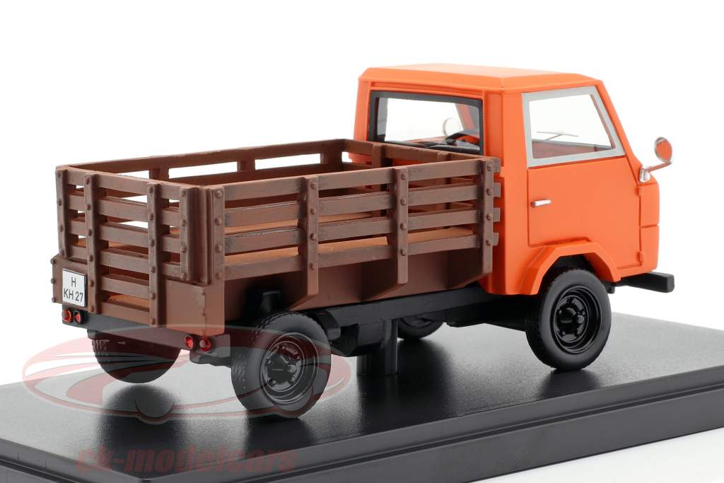 Volkswagen VW EA1489 basic Vervoer jaar 1973 oranje 1:43 AutoCult
