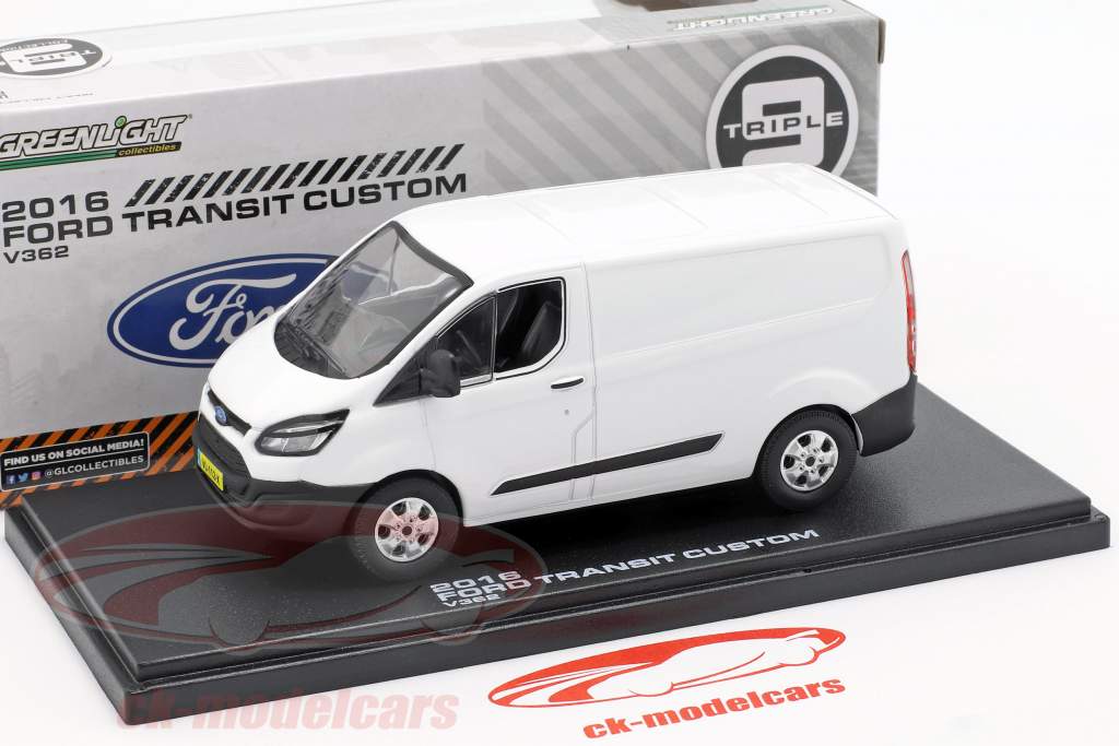 Ford Transit Custom V362 year 2016 white 1:43 Greenlight