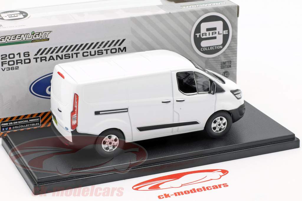Ford Transit Custom V362 Год постройки 2016 белый 1:43 Greenlight