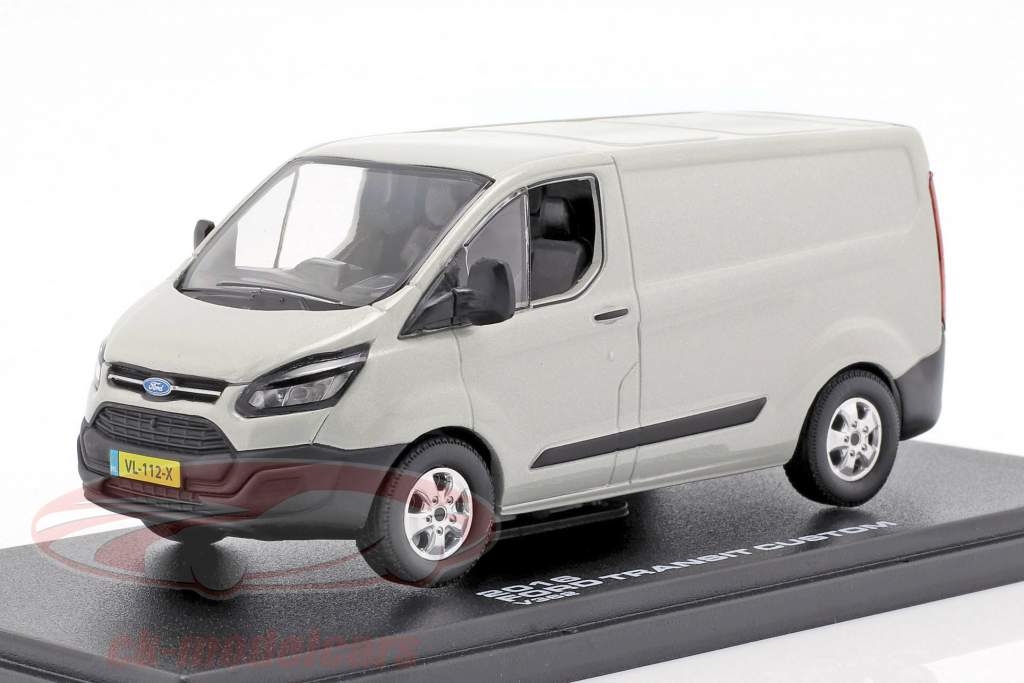 Ford Transit Custom V362 year 2016 silver metallic 1:43 Greenlight