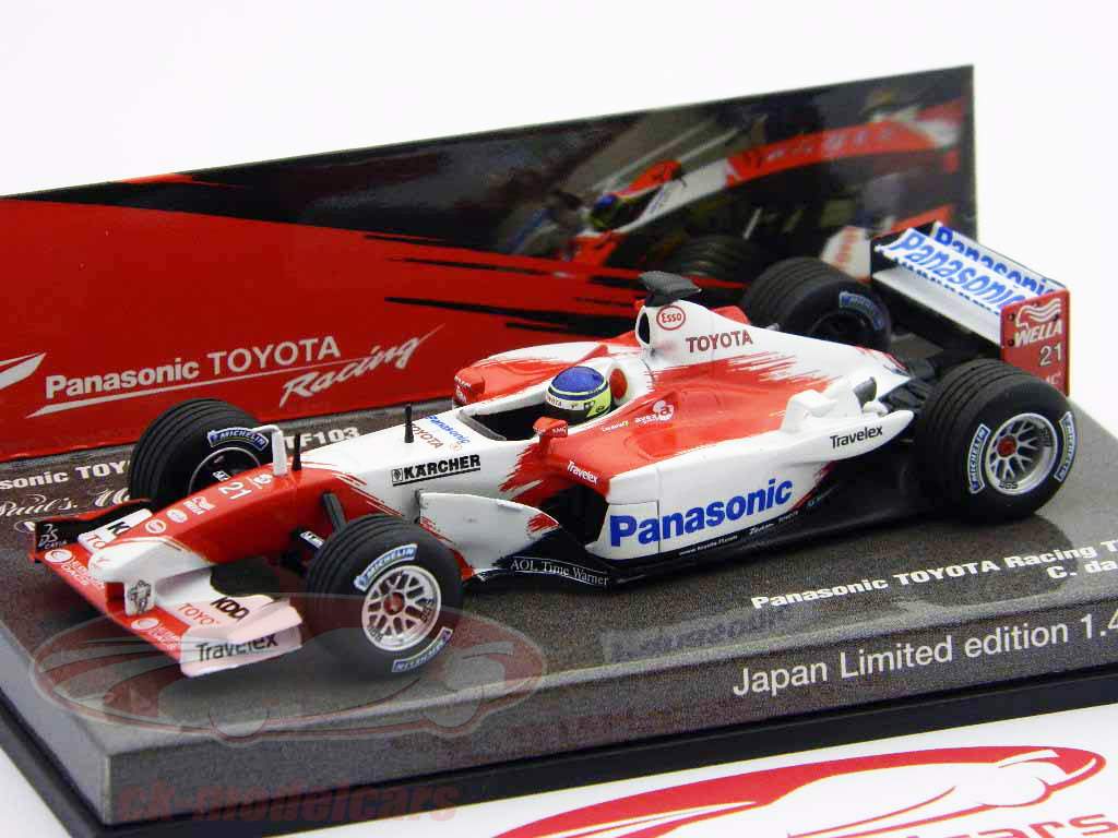 Minichamps 1:43 da Matta Toyota TF103 Racing Japan Promo