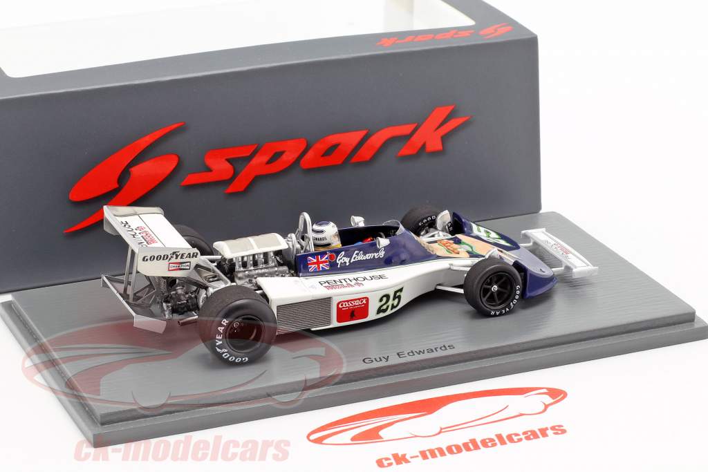 Guy Edwards Hesketh 308D #25 tedesco GP formula 1 1976 1:43 Spark